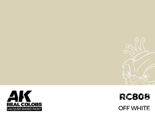 Ak interactive Real Colors RC808 Blanc cassé - Off white 17ml