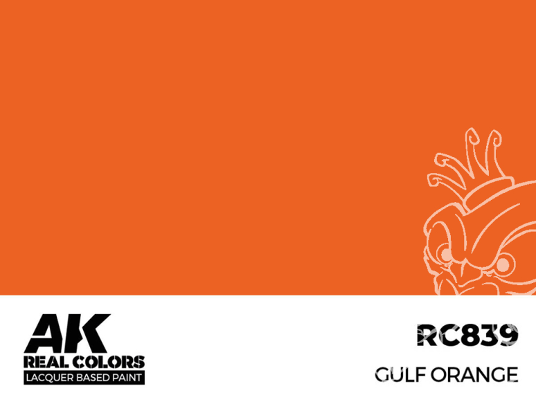 Ak interactive Real Colors RC839 Orange Gulf 17ml