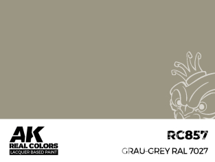 Ak interactive Real Colors RC857 Gris - Grau RAL7027 17ml