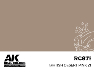 Ak interactive Real Colors RC871 Rose désert - British Desert Pink ZI 17ml