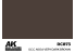 Ak interactive Real Colors RC873 Brun très foncé - S.C.C. No.1a very dark brown 17ml