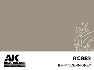 Ak interactive Real Colors RC882 Gris moderne Israelien - IDF Modern grey 17ml