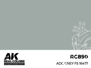 Ak interactive Real Colors RC890 Gris ADC - ADC Grey FS16473 17ml