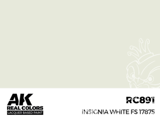 Ak interactive Real Colors RC891 Blanc insigne - Insignia white FS17875 17ml