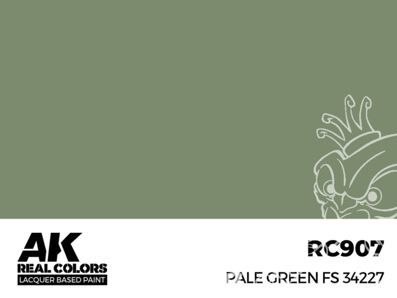 Ak interactive Real Colors RC907 Vert pâle - Pale green FS34227 17ml