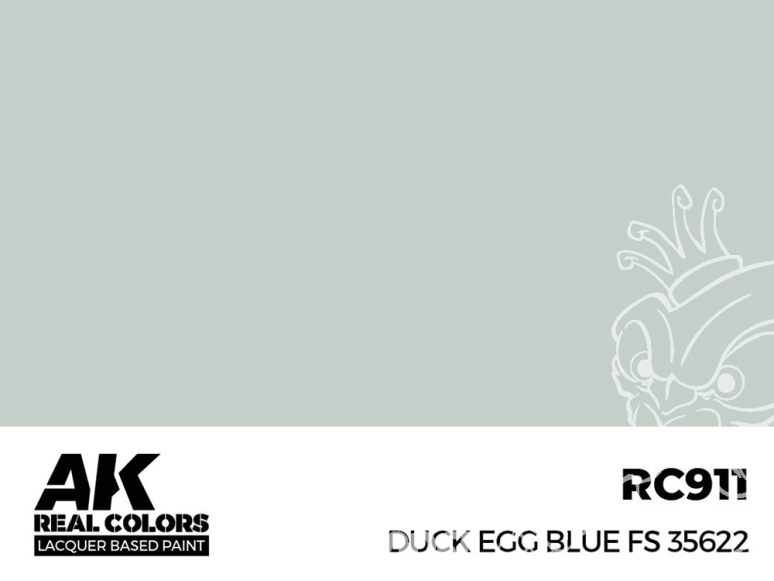 Ak interactive Real Colors RC911 Bleu oeuf de canard - Duck Egg Blue FS35622 17ml