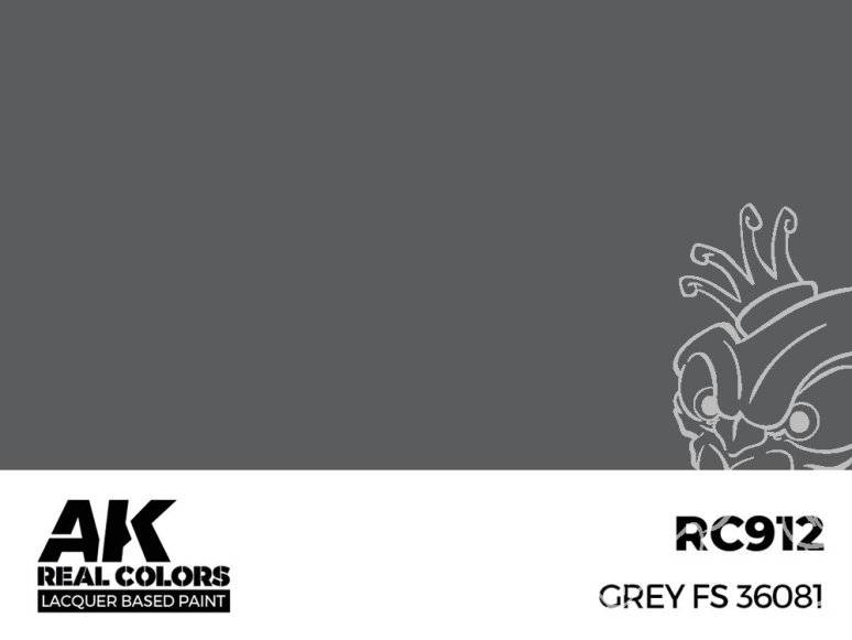 Ak interactive Real Colors RC912 Gris - Grey FS36081 17ml