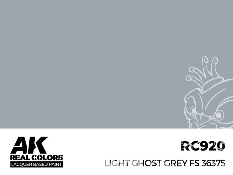 Ak interactive Real Colors RC920 Gris fantôme clair - Light Ghost Grey FS36375 17ml