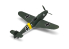 Airfix maquette A55014 Starter Set Messerschmitt Bf109F-4 inclus peintures principale colle et pinceau 1/72