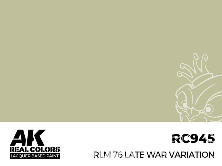 Ak interactive Real Colors RC945 RLM76 Late war variation 17ml