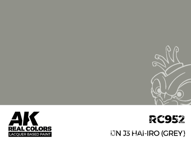 Ak interactive Real Colors RC952 Gris IJN J3 HAI-IRO 17ml