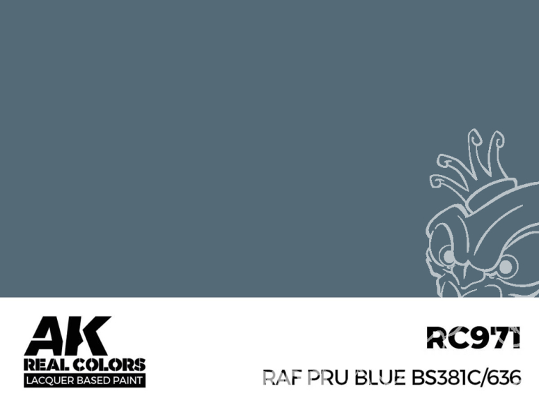 Ak interactive Real Colors RC971 Bleu - RAF PRU Blue BS381C/636 17ml