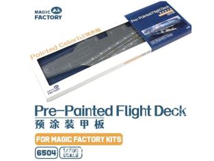 Magic Factory 6504 Pont pré-peint USN CVN-78 Gerald R. Ford 1/700