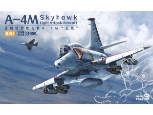 Magic Factory Maquette AVION 5002 A-4M Skyhawk Avion d'attaque léger 1/48