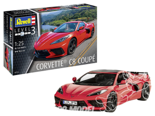 Revell maquette voiture 07714 Corvette® C8 Coupé 1/24