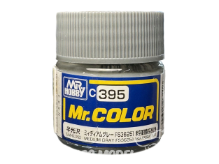 peinture maquette Mr Color C395 Gris moyen FS36251 Satiné 10ml