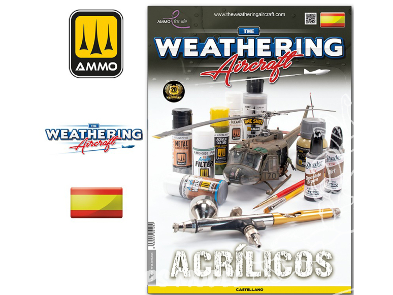 MIG Weathering Aircraft 5125 Numero 25 Acrilicos en langue Castellane