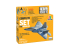 Italeri maquette avion modelset 72011 Set F-22 Raptor inclus peintures principale colle accessoires et pinceau 1/72