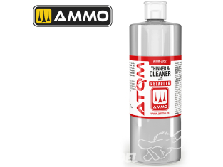 ATOM MIG peinture maquette 20521 Diluant & Nettoyant acrylique avec retardateur 400ml