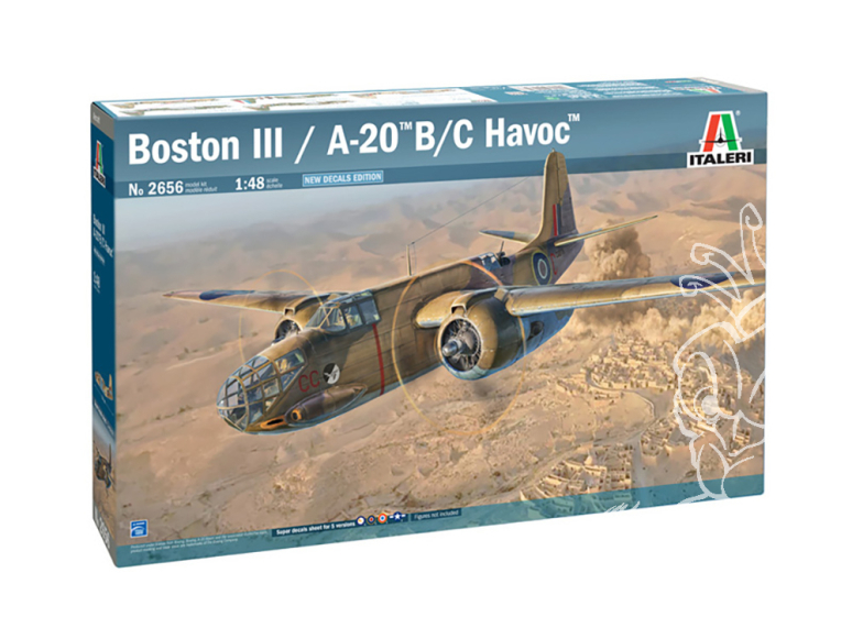 Italeri maquette avion 2656 BOSTON III A - 20 B /C Havoc 1/48