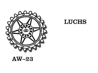 Friul Model AW-23 Roues métal Luchs 1/35