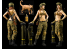 Hobby Fan kit personnages HF1210 Figurine resine NM-116 VALKYRIE Eureka Chaffee 1/12