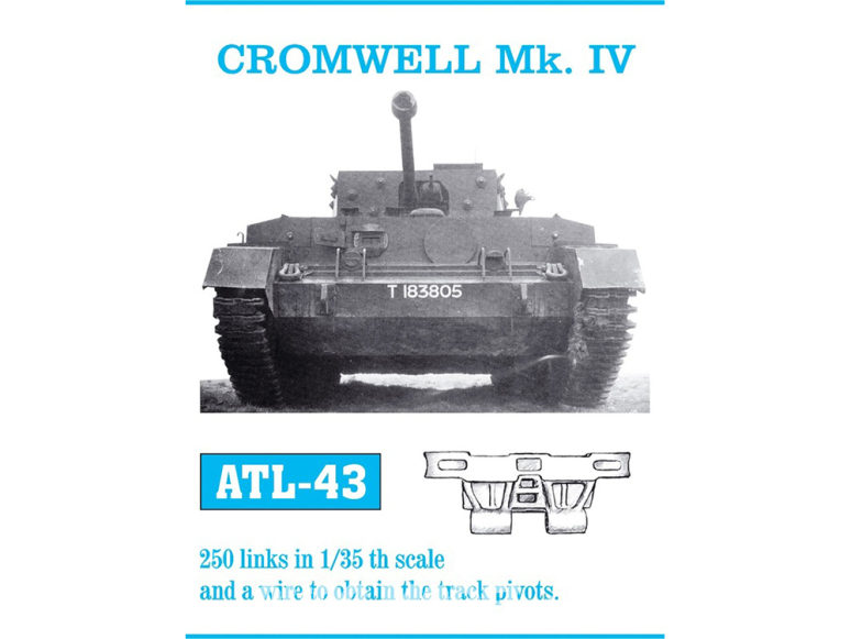 Friul Model ATL-043 Chenilles métal Cromwell Mk.IV 1/35