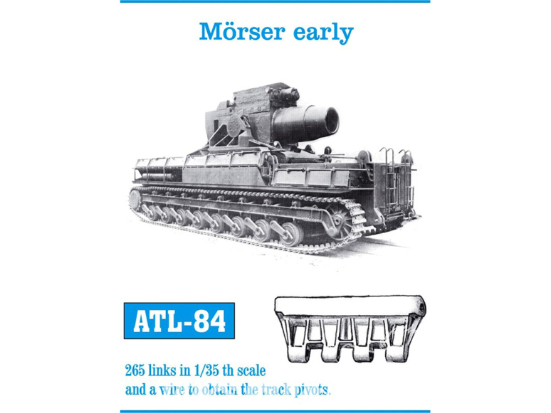 Friul Model ATL-084 Chenilles métal Mörser early 1/35