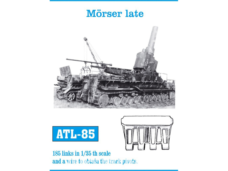 Friul Model ATL-085 Chenilles métal Mörser late 1/35