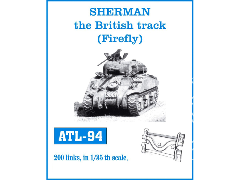 Friul Model ATL-094 Chenilles métal Sherman the British track (Firefly) 1/35