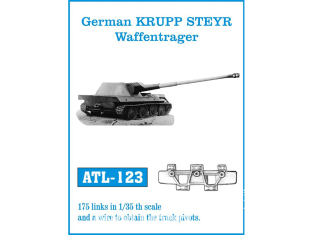 Friul Model ATL-123 Chenilles métal German KRUPP STEYR Waffentrager 1/35