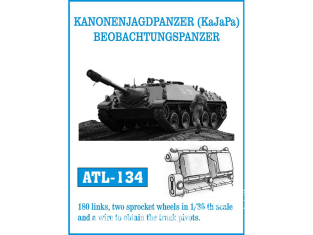 Friul Model ATL-134 Chenilles métal KANONENJAGDPANZER (KaJaPa) BEOBACHTUNGSPANZER 1/35