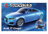 Airfix maquette voiture J6054 QUICKBUILD Audi TT Coupe Bleu