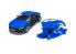 Airfix maquette voiture J6054 QUICKBUILD Audi TT Coupe Bleu