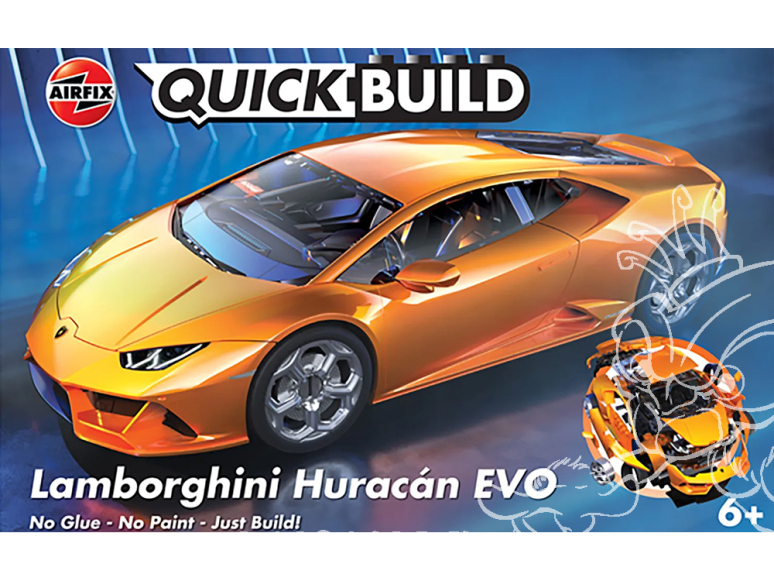 Airfix maquette voiture J6058 QUICKBUILD Lamborghini Huracan EVO