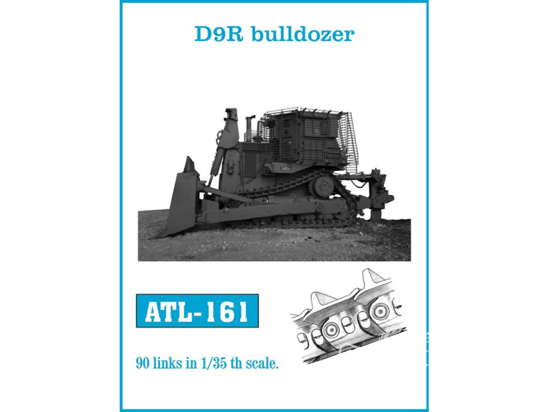 Friul Model ATL-161 Chenilles métal D9R Bulldozer 1/35