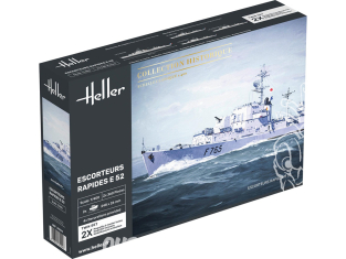 Heller maquette bateau 81094 Classe Le Normand Ecorteur rapide E52 1/400