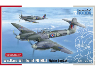 Special Hobby maquette avion 72201 Chasseur-bombardier Westland Whirlwind FB Mk.I 1/72