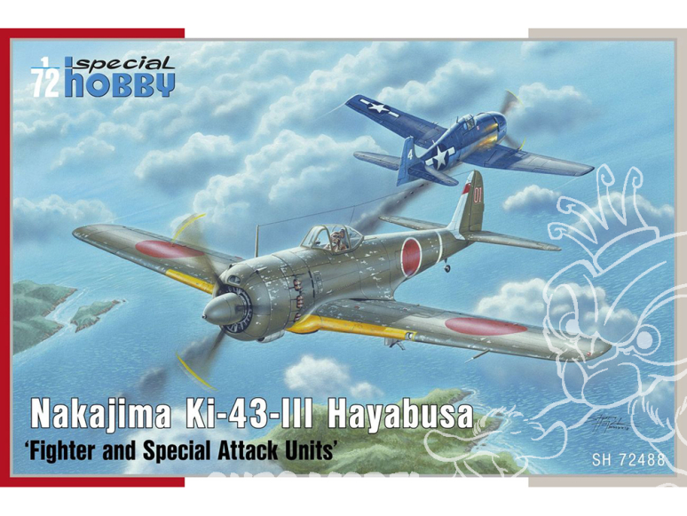 Special Hobby maquette avion 72488 Nakajima Ki-43-III Hayabusa / Oscar 1/72