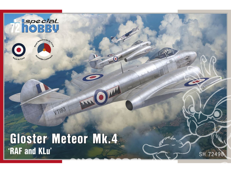 Special Hobby maquette avion 72498 Gloster Meteor Mk.4 1/72