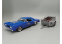 MPC maquette voiture 975 1968 Dodge Coronet Hardtop avec remorque 1:25