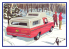 AMT maquette voiture 1412 Ford F-100 Camper Pickup 1963 1/25