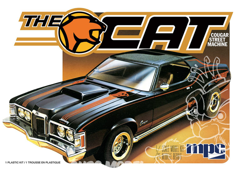 MPC maquette voiture 1004 1973 Mercury Cougar “The Cat” 1:25