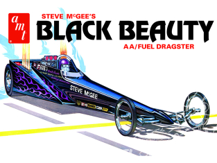 AMT maquette voiture 1214 Steve McGee Black Beauty Wedge Dragster 1:25