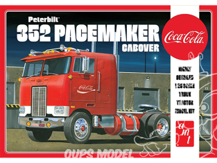 AMT maquette camion 1090 Peterbilt 352 Pacemaker Cabover (Coca Cola) 1/25