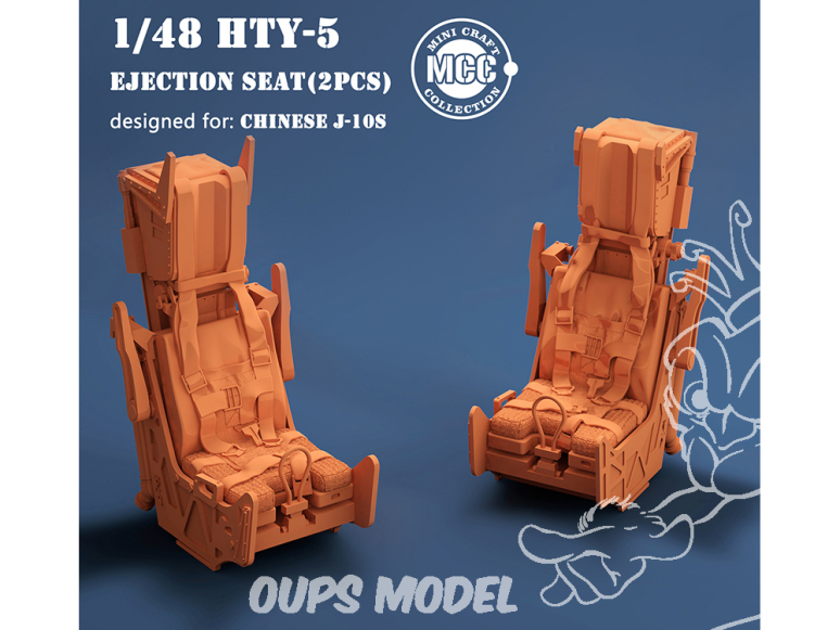 MCC Mini Craft Collection 4805 Sièges éjectable HTY-5 pour J-10S 1/48