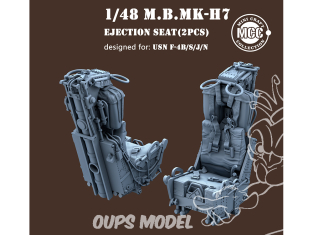 MCC Mini Craft Collection 4806 Sièges éjectable M.B. Mk H7 USN F-4 Phantom III (mid / late production) 1/48