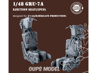 MCC Mini Craft Collection 4811 Sièges éjectable GRU-7A F-14A/B (Mid / Late production) 1/48