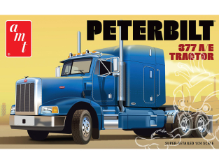 AMT maquette camion 1337 PETERBILT 377 A/E TRACTOR 1/24