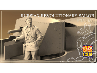 Copper State Models personnel militaire F35-051 Marin révolutionnaire russe 1/35